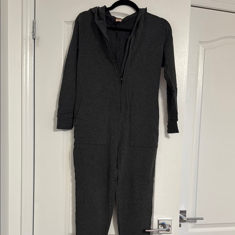 Smash + Tess x Jillian Harris Charcoal Gray Romper
